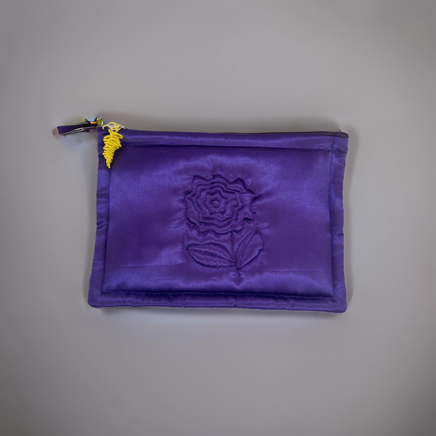 Mor Saten Yorganlama Clutch