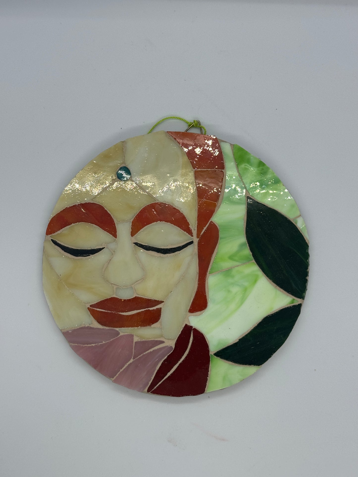 Budha ve Lotus Mozaik Tablo