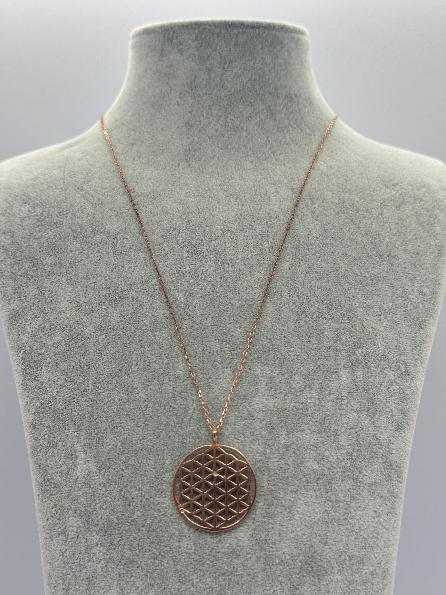 Yaşam Çiçeği Rose Gold Kolye