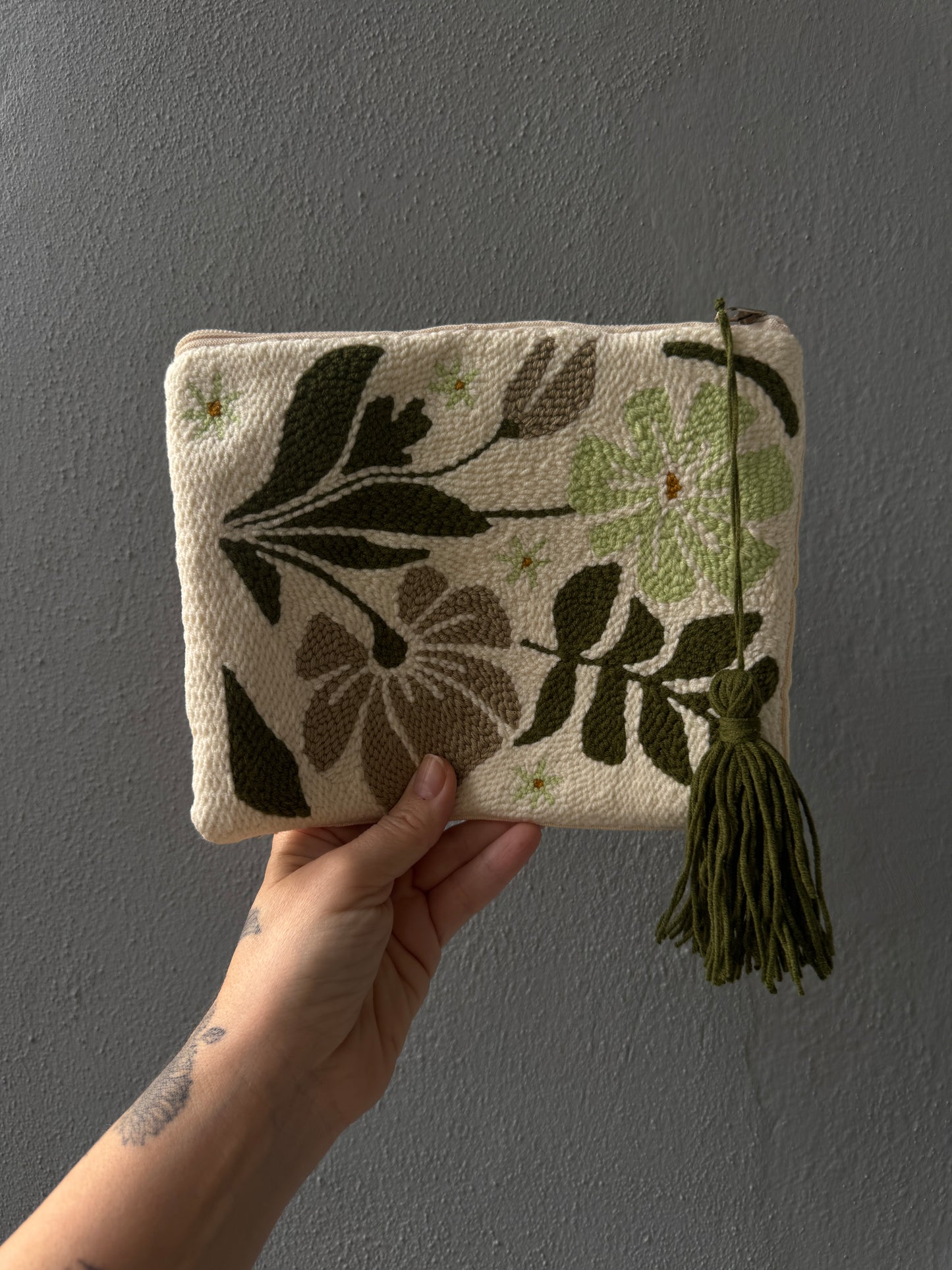 Bohem Punch Clutch Çanta