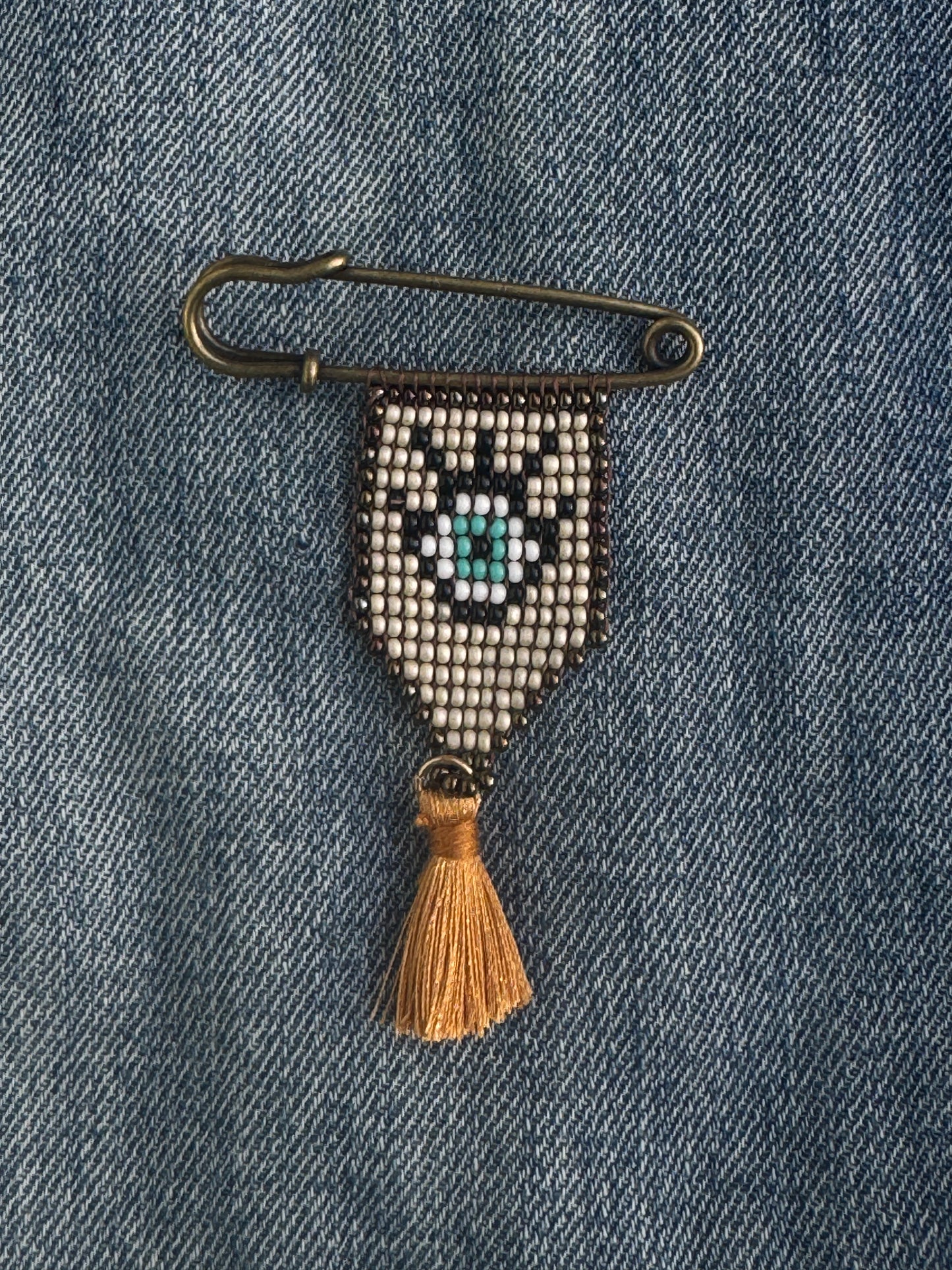 Miyuki Göz Broş Çizgili